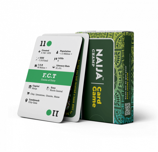 Naija champ card and box